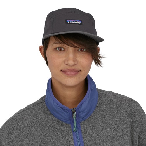 Patagonia P-6 Label Maclure Hat, Ink Black