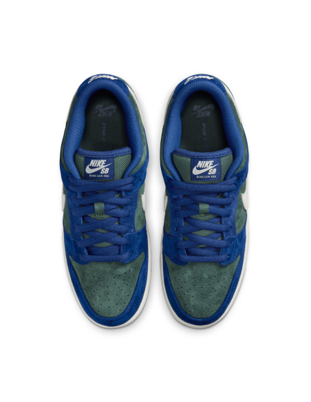 Nike SB Dunk Low Pro, Deep Royal Blue/Sail-Vintage Green
