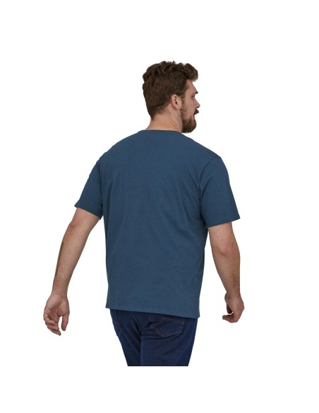 Patagonia Men's Daily Pocket Tee, Tidepool Blue