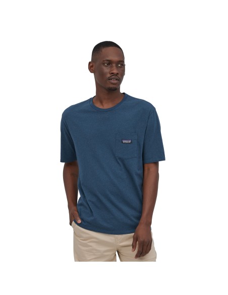 Patagonia Men's Daily Pocket Tee, Tidepool Blue