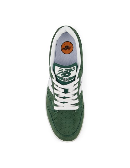 New Balance Numeric 480, Forest Green/White