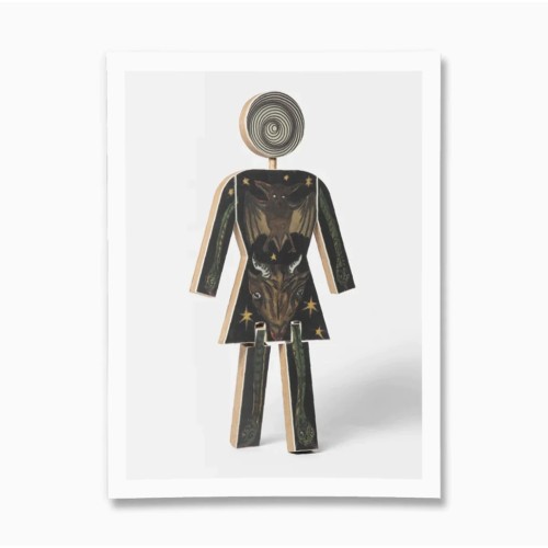 Girl Modernica OG Marcel Dzama Print