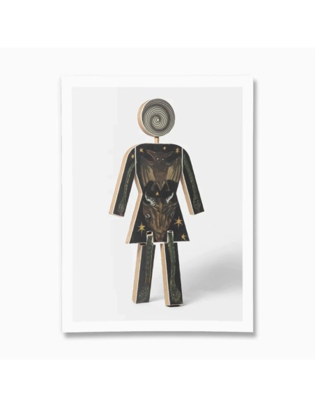 Girl Modernica OG Marcel Dzama Print