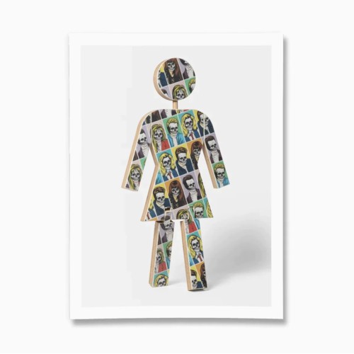 Girl Modernica Sean Cliver Print