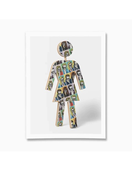 Girl Modernica Sean Cliver Print