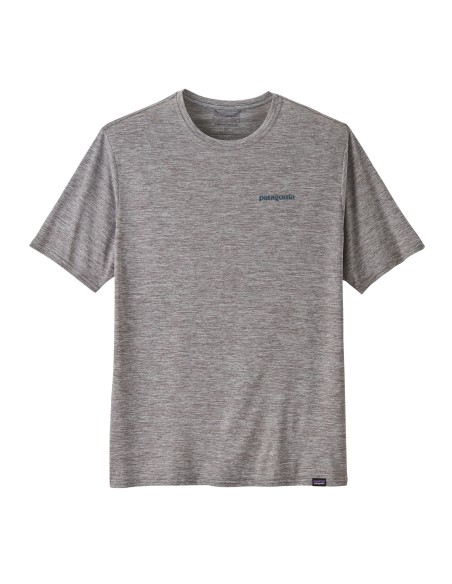 Patagonia Men's Capilene Cool Daily Graphic Tee, Feather Grey