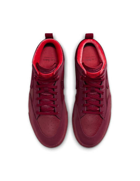 Nike SB React Leo Premium, Dark Beetroot/Dark Beetroot-Team Red