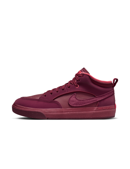 Nike SB React Leo Premium, Dark Beetroot/Dark Beetroot-Team Red