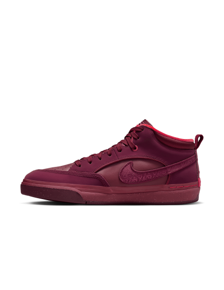 Nike SB React Leo Premium, Dark Beetroot/Dark Beetroot-Team Red