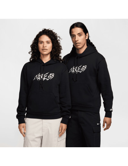 Nike SB Fleece Pullover Hoodie Stallion, Black