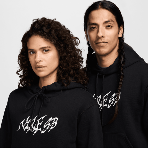 Nike SB Fleece Pullover Hoodie Stallion, Black