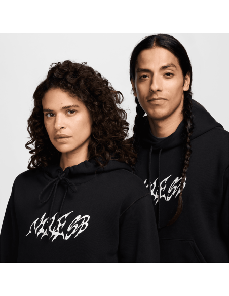 Nike SB Fleece Pullover Hoodie Stallion, Black