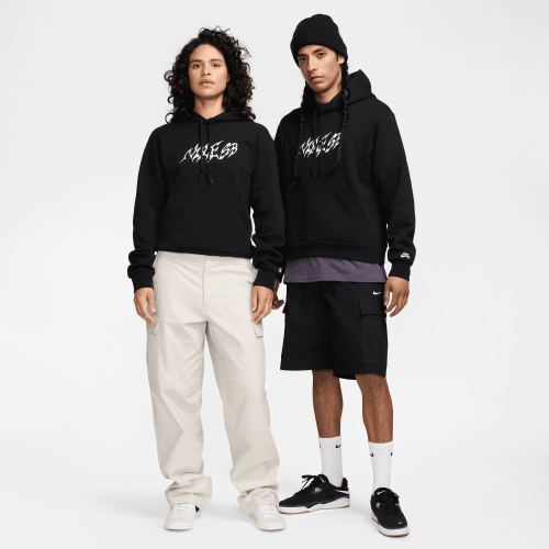 Nike SB Fleece Pullover Hoodie Stallion, Black