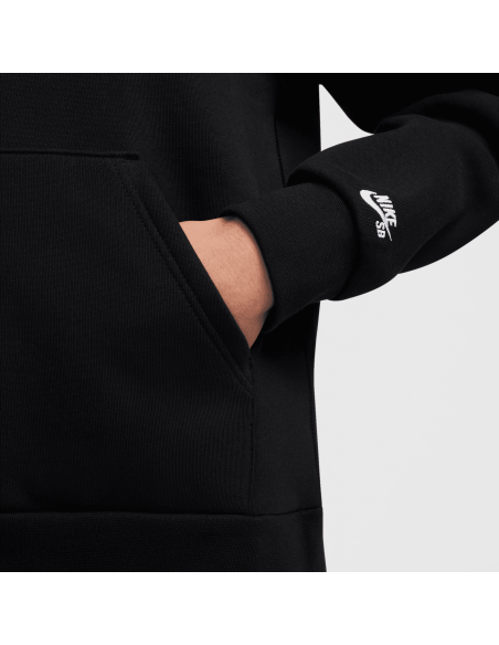 Nike SB Fleece Pullover Hoodie Stallion, Black