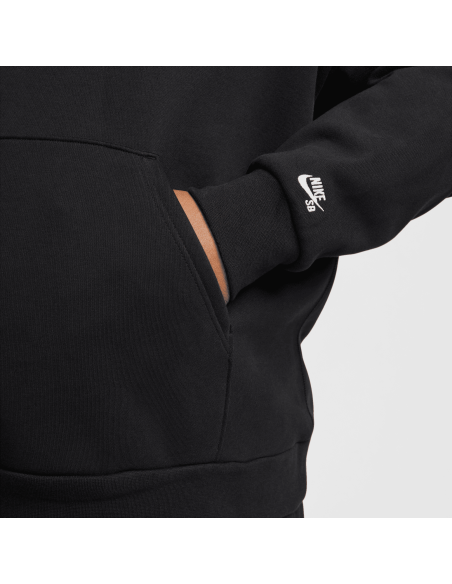 Nike SB Fleece Pullover Hoodie Stallion, Black
