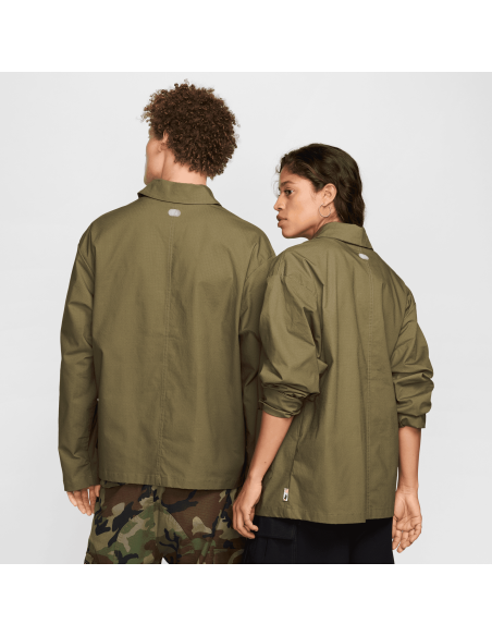 Nike SB Agnostic Chore Jacket, Medium Olive/White