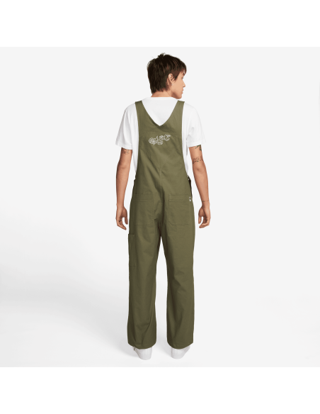 Nike SB Skate Overalls, Medium Olive/White