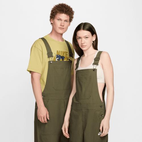 Nike SB Skate Overalls, Medium Olive/White