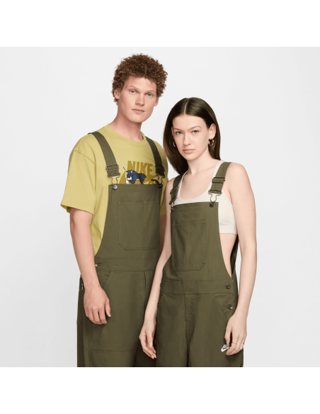 Nike SB Skate Overalls, Medium Olive/White