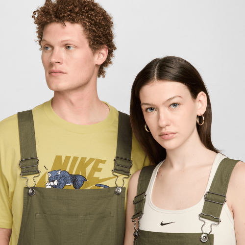 Nike SB Skate Overalls, Medium Olive/White