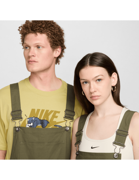 Nike SB Skate Overalls, Medium Olive/White