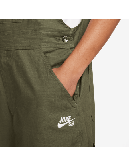 Nike SB Skate Overalls, Medium Olive/White
