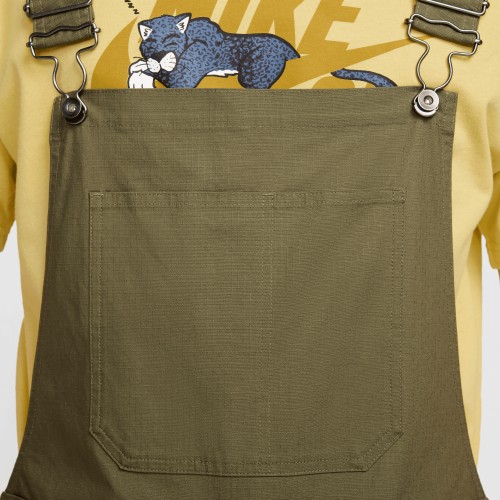 Nike SB Skate Overalls, Medium Olive/White