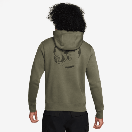 Nike SB Agnostic Hoodie, Medium Olive/White