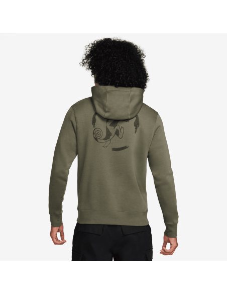 Nike SB Agnostic Hoodie, Medium Olive/White