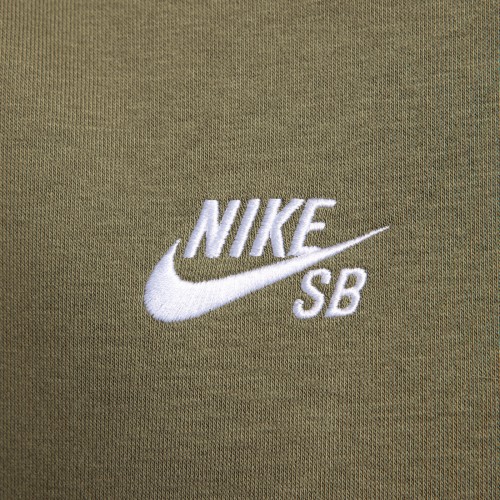 Nike SB Agnostic Hoodie, Medium Olive/White
