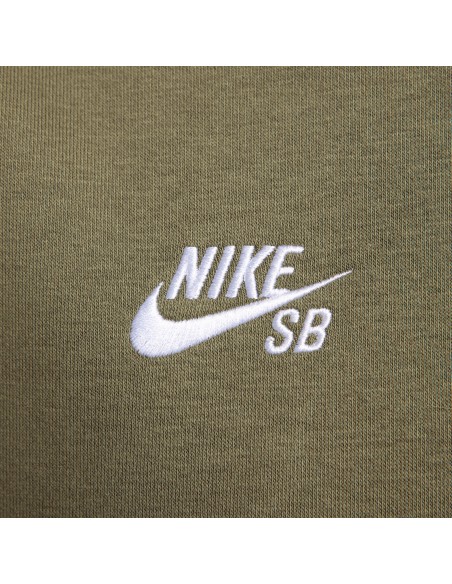 Nike SB Agnostic Hoodie, Medium Olive/White