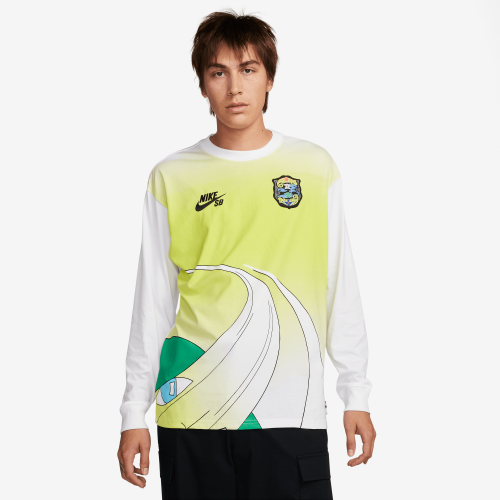 Nike SB Agnostic Long-Sleeve, White