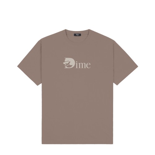 Dime Classic Grip Tee, Deep Sepia