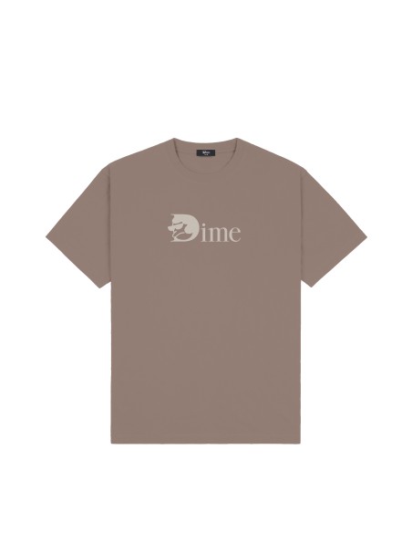 Dime Classic Grip Tee, Deep Sepia