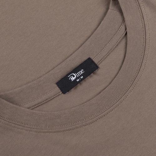 Dime Classic Grip Tee, Deep Sepia