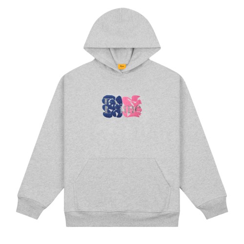 Dime Classic Duo Hoodie, Heather Grey