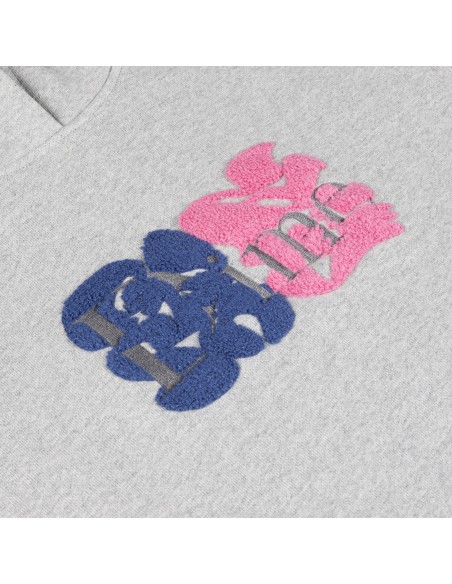 Dime Classic Duo Hoodie, Heather Grey