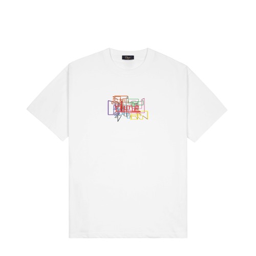 Dime Pipes Tee, White