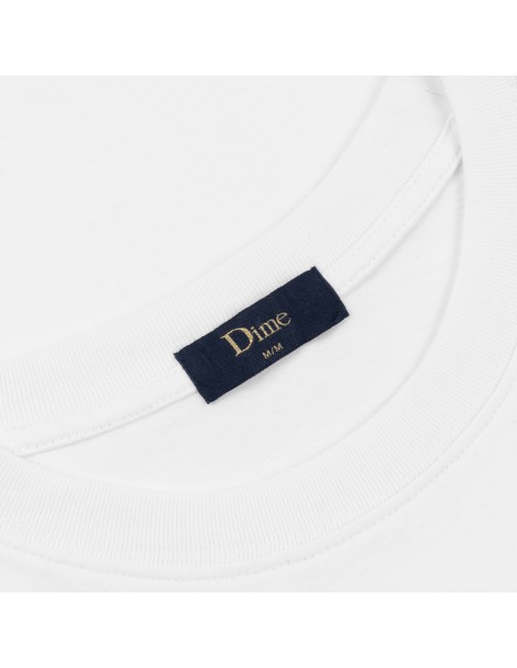 Dime Pipes Tee, White 2