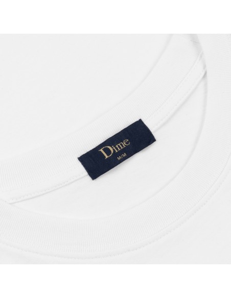 Dime Pipes Tee, White