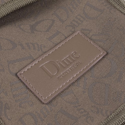 Dime Haha Neck Pouch, Light Brown