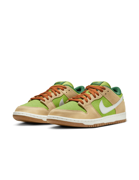 Nike SB Dunk Low Pro 'Escargot', Sesame/Metallic Silver-Pear