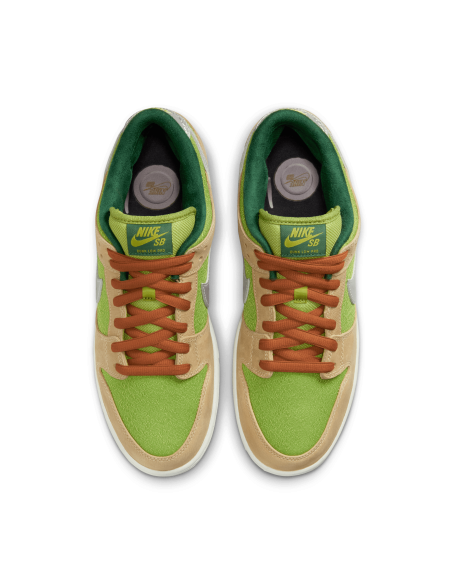Nike SB Dunk Low Pro 'Escargot', Sesame/Metallic Silver-Pear