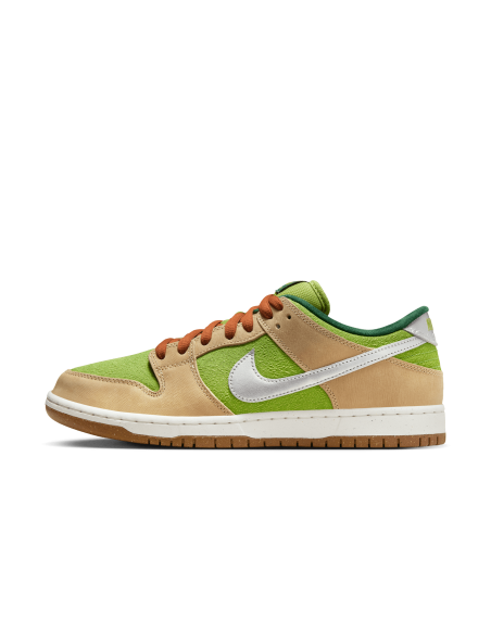 Nike SB Dunk Low Pro 'Escargot', Sesame/Metallic Silver-Pear