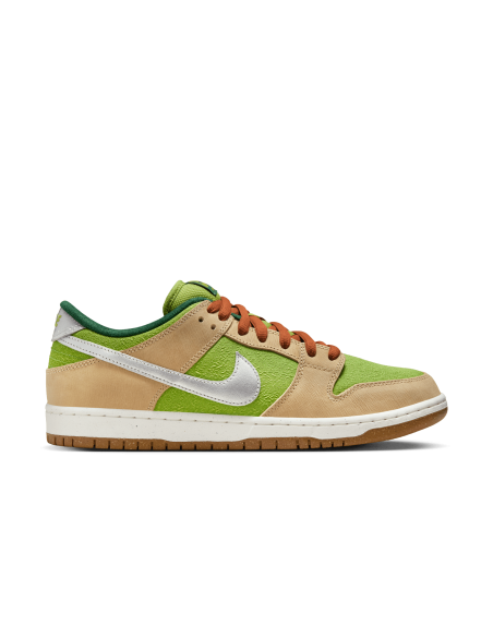 Nike SB Dunk Low Pro 'Escargot', Sesame/Metallic Silver-Pear