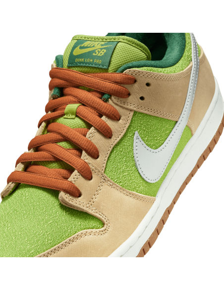 Nike SB Dunk Low Pro 'Escargot', Sesame/Metallic Silver-Pear