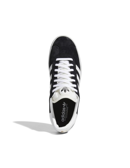 adidas Gazelle ADV, Core Black/Cloud White/Gold Metallic