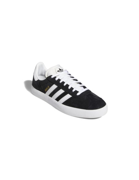 adidas Gazelle ADV, Core Black/Cloud White/Gold Metallic