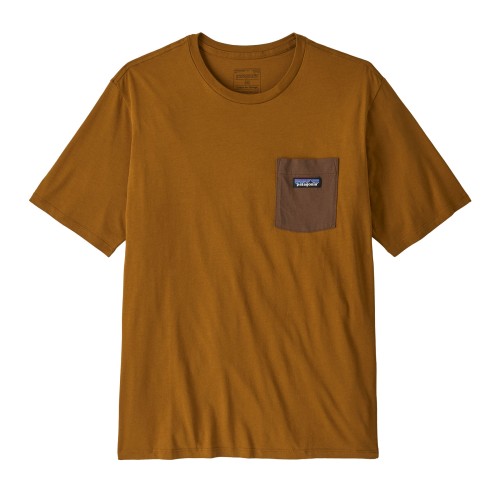 Patagonia Men's Daily Pocket Tee, Shelter Brown