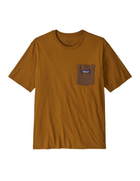 Patagonia Men's Daily Pocket Tee, Shelter Brown